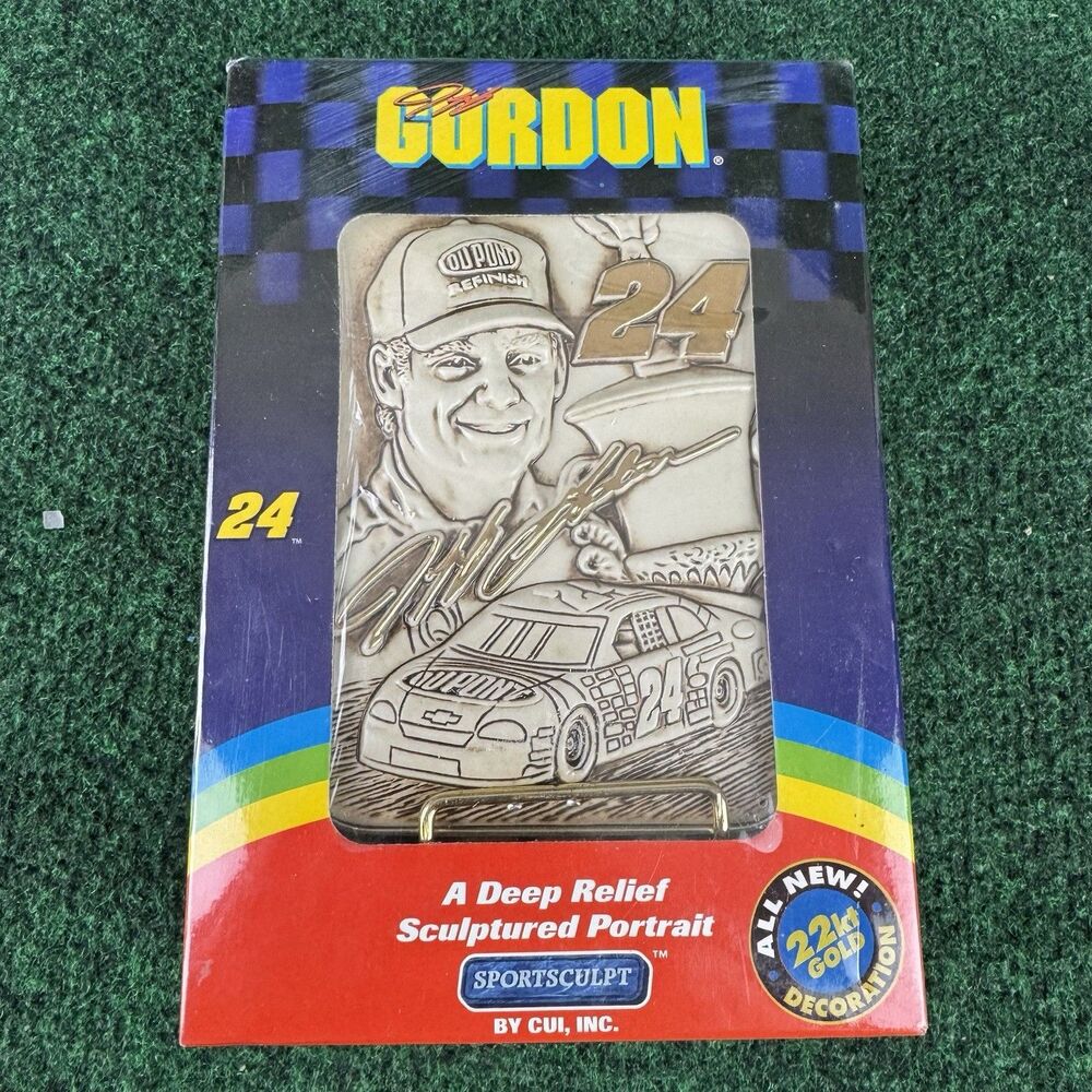 Jeff Gordon 3-d Sportsculpt 1997 Nascar 50th Anniversary